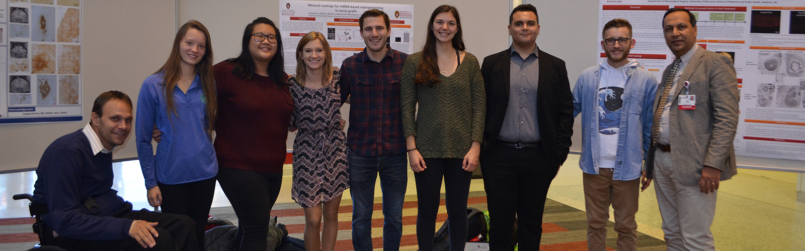 Dr. Hanna Lab members at Research Day 2018