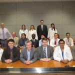 Dr. Lawton and members of the department