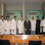 Dr. Friedman, Dr. Baskaya, Dr. Brooks and residents 