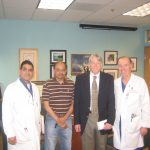 Dr. Adibhatla, Dr. Vemuganti, Dr. Hallenbeck and Dr. Dempsey