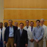 Dr. Eric Zager with Residents and Faculty