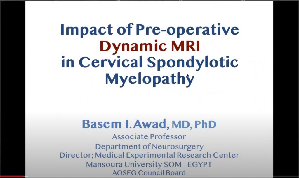 VIRTUAL GRAND ROUNDS – JULY 15, 2020 Dr Basem Awad – Department of ...