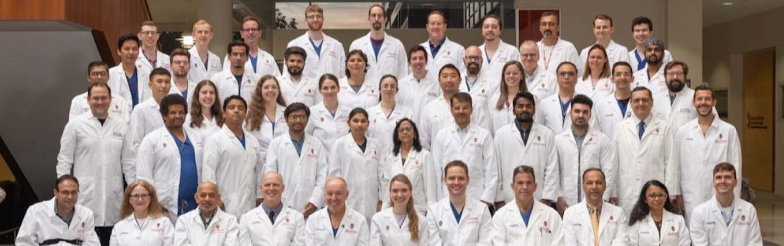 Neurological Surgery department group photo of faculty, residents, and research staff