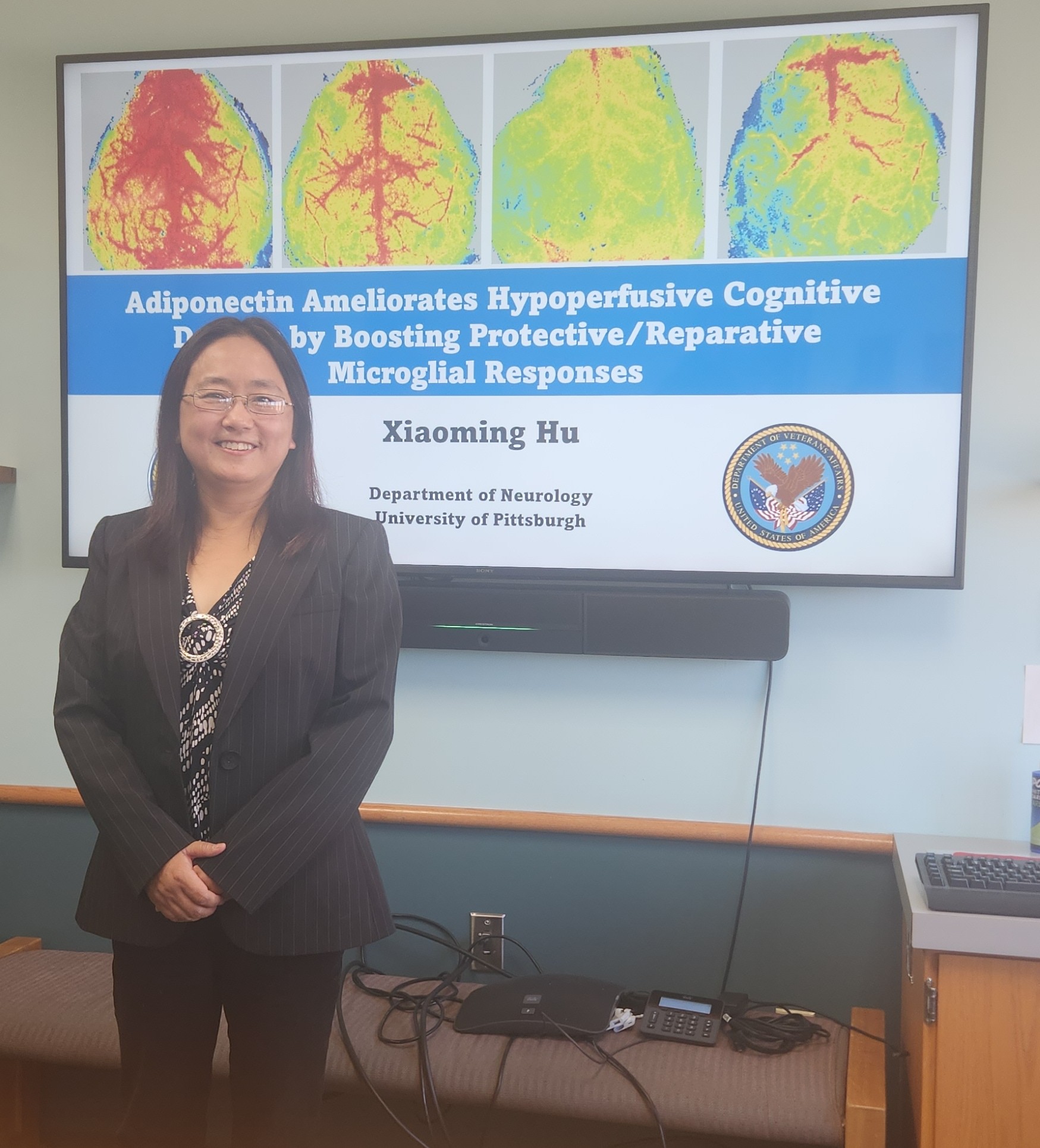 Dr. Hu Presenting
